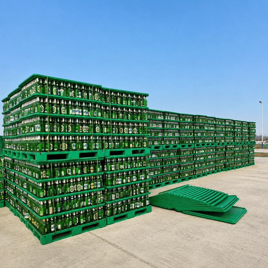 food & beverage heavy duty plastic pallet