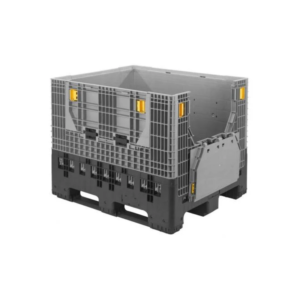 solid industry folding plastic pallet box