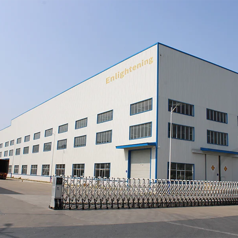 Exterior of factory building. We provide after - sales support for plastic pallet - related needs post - delivery.