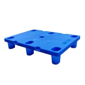 plastic pallet for printing – flat top – 7 legs – nestable | enl8060 140