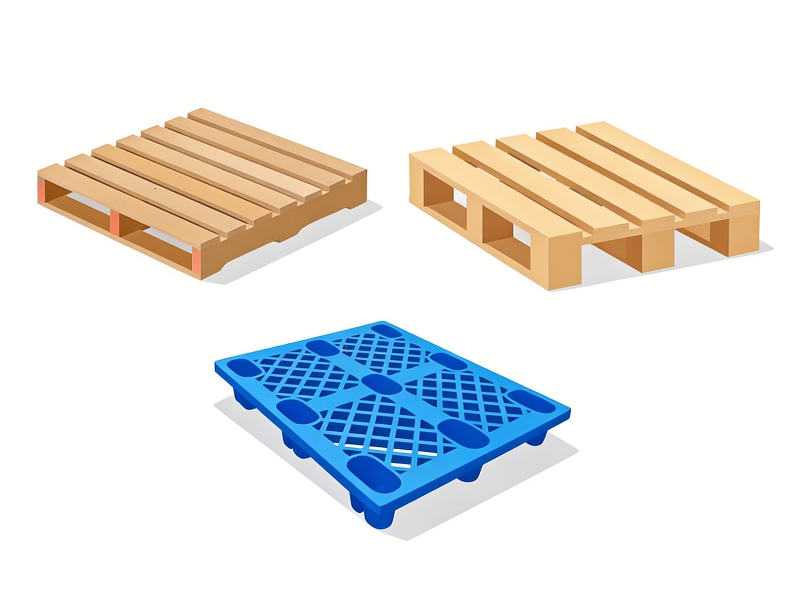 block pallet vs stringer pallet