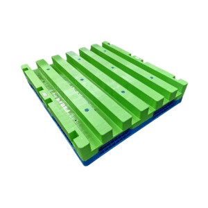 transportador de plástico de 1300x1100 con descarga asistida