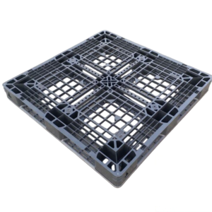 1100 x 1100 mm recycled plastic pallet – 6 runners | y1111wtc