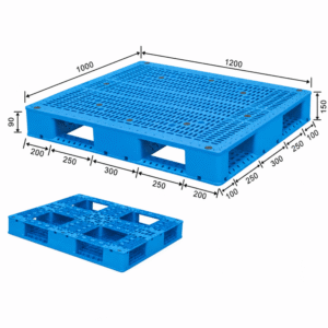1200 x 1000 mm automotive plastic pallets
