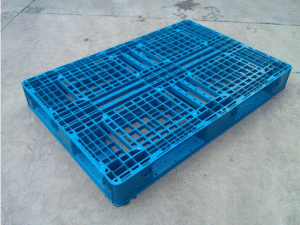Paleta de plástico apilable de 1200 × 800 mm detalles