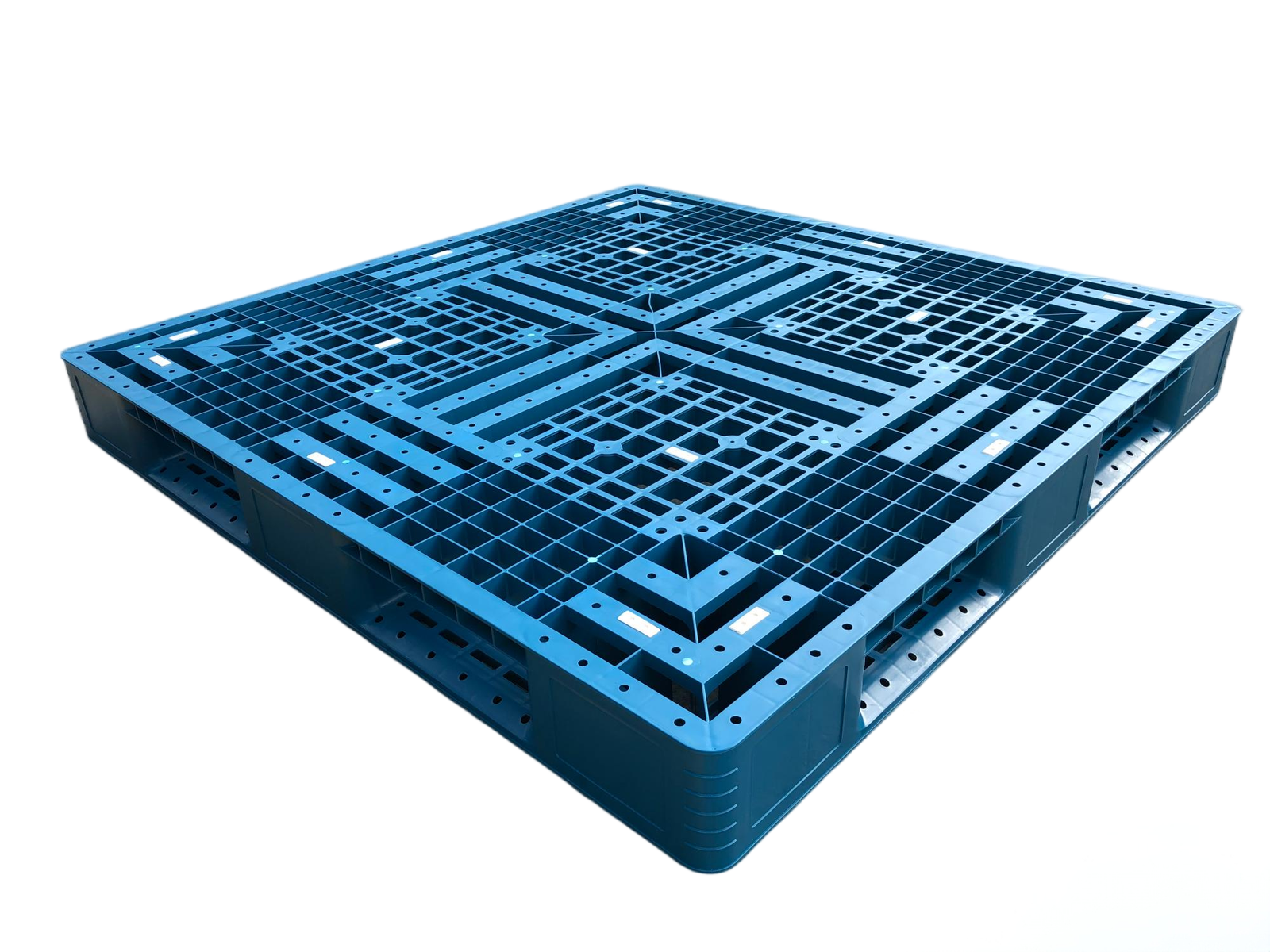 1400 x 1400 mm Full Perimeter Grid Deck Plastic Pallets