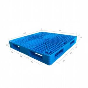 1140 x 1140 full perimeter base plastic pallet for export
