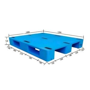 1200 x 1000 mm fda standard hygienic pallet