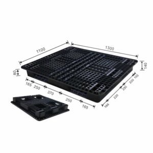 1300 x 1100 6 runner plastic pallet | cp 7