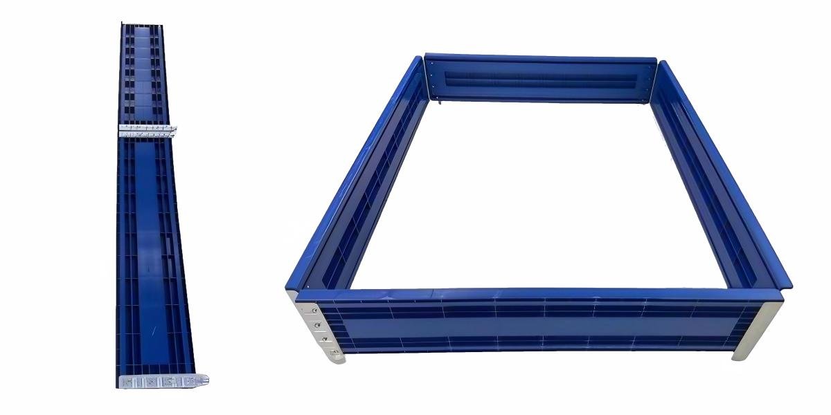 Way to setup collapsible pallet collar