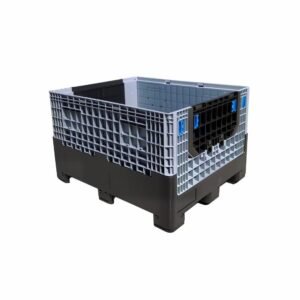 1200 x 1000 x 760 mm folding plastic pallet box