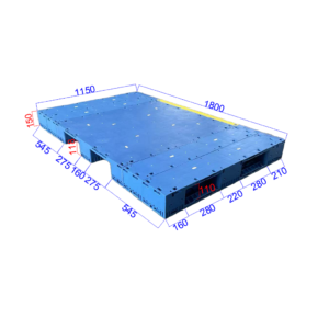 1150 x 1800 large solid deck splicing plastic pallet