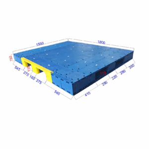 1550 x 1800mm modular plastic pallet