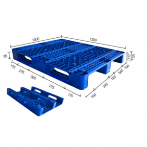 1200 x 1000 mm rackable plastic pallet | heavy duty