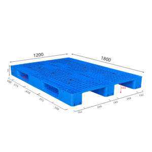 1200 x 1800 open deck extra large plastic pallet