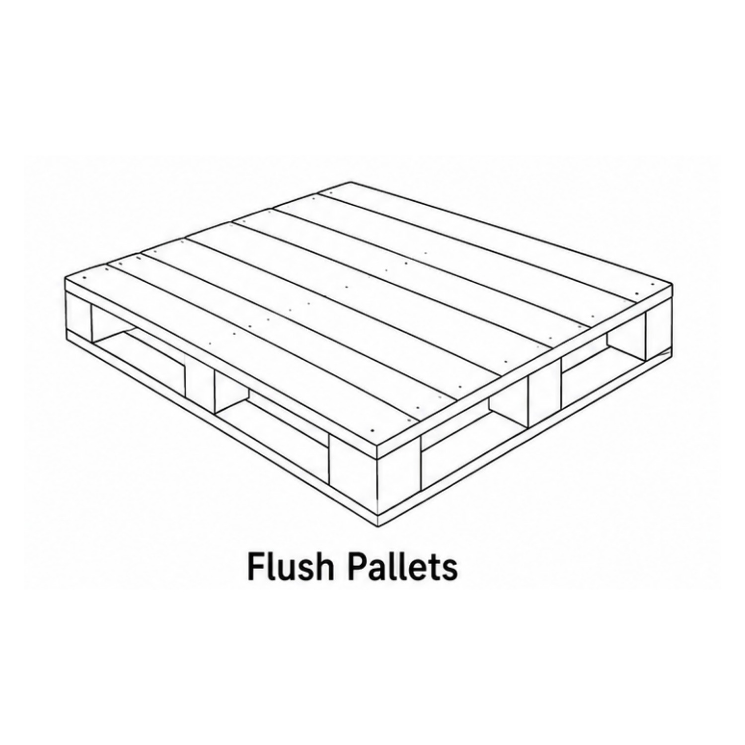 flush pallet