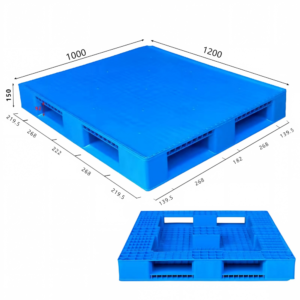1200 x 1000 stackable plastic keg pallet for brewery