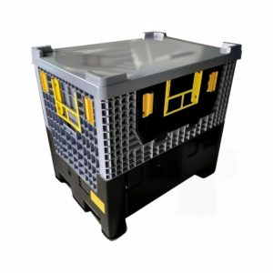 800 x 600 x 760 mm foldable bulk containers for industrial logistics