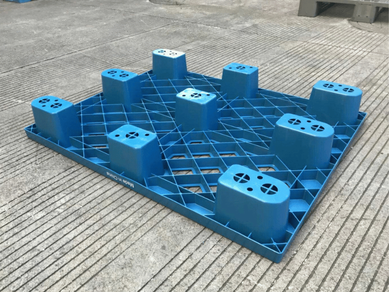 1200 × 800 × 140 mm 4 way nestable pallets