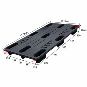 nestable plastic pallet for solar panels export