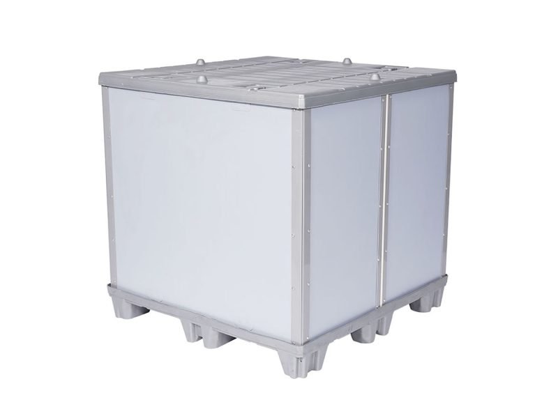 Mangas de caja de plástico plegables de 1200×800 mm