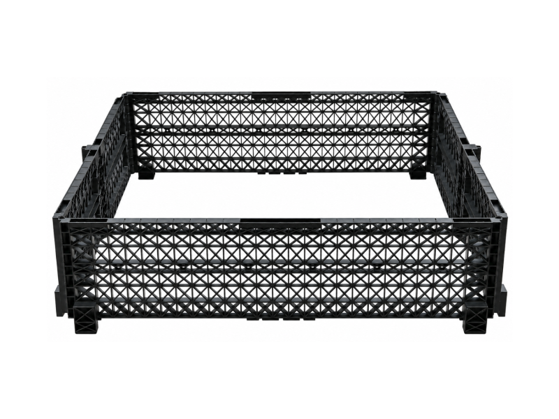 1210 plastic pallet collar