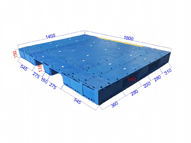 1450 x 1800mm modular plastic pallet | extra large heavy duty pallet