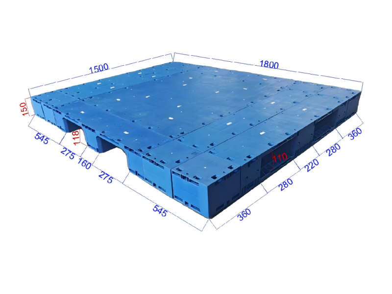 1500 x 1800mm modular plastic pallet | extra large heavy duty pallet