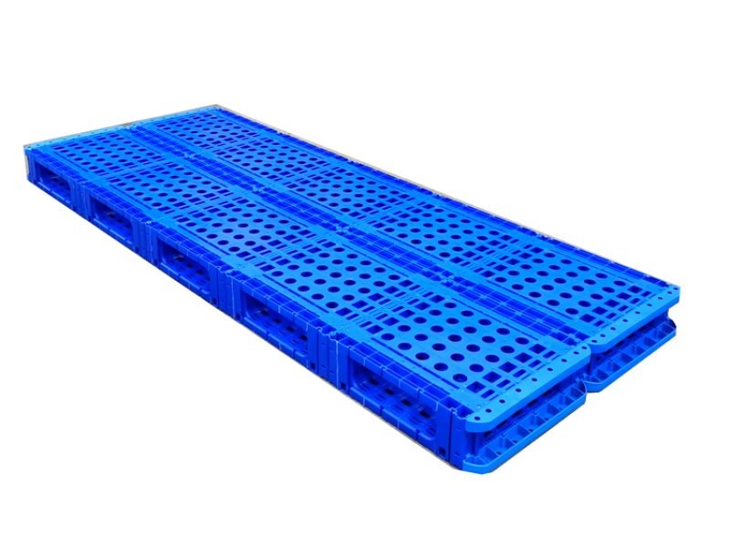 2600x1000mm double face splicing plastic pallet with round-vented deck