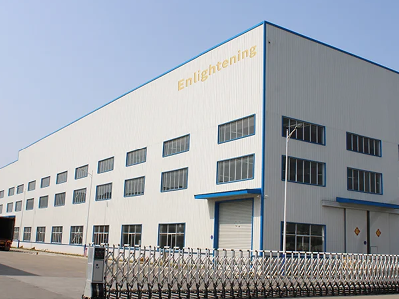 Exterior of factory building. We provide after - sales support for plastic pallet - related needs post - delivery.