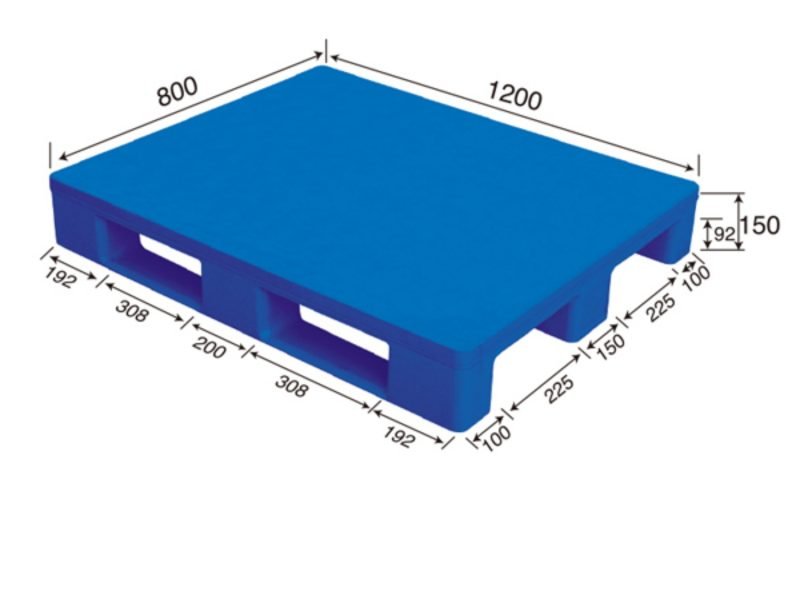 euro cold storage pallet solid deck rackable | enl a1208