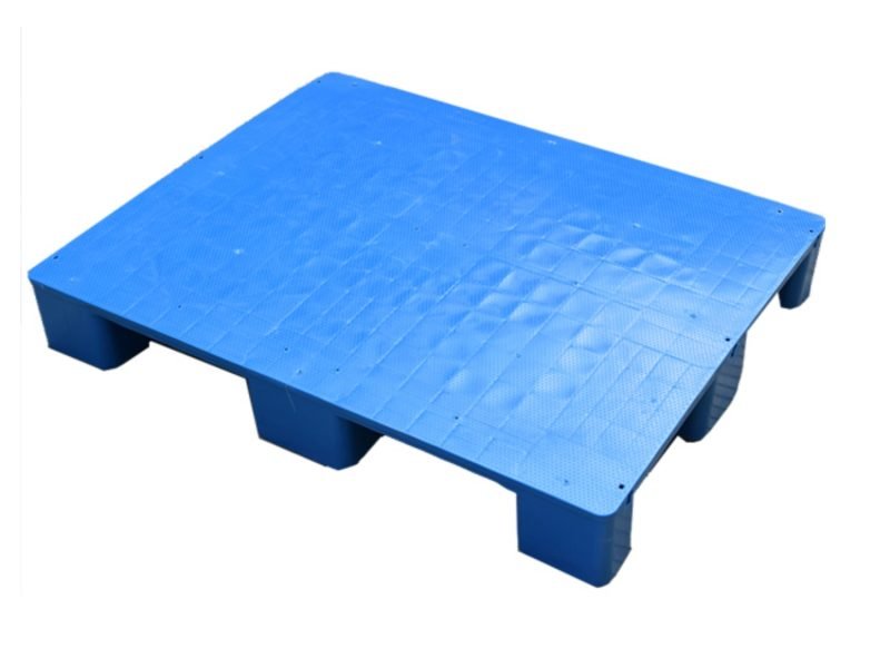 Paletas de suelo de plástico 800×600 de cubierta sólida 9 patas