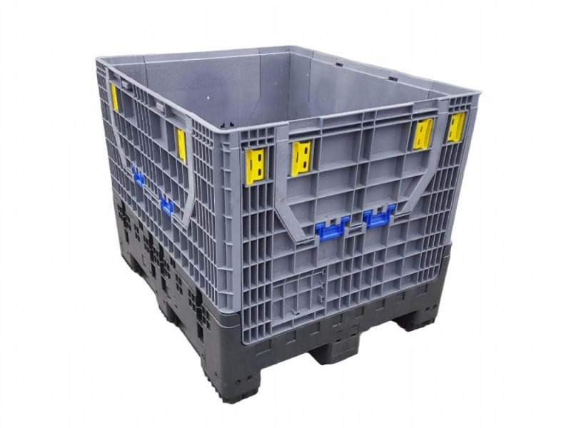1200 x 1000 x 975 mm collapsible bulk storage container